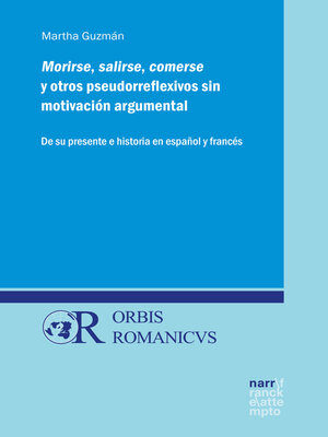 cover image of Morirse, salirse, comerse y otros pseudorreflexivos sin motivación argumental